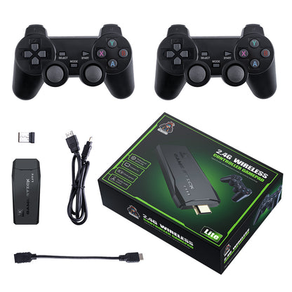 Console de jeu TV M8 Double poignée HDMI TV Console de jeu à domicile 10000 émulateurs 2.4G sans fil 