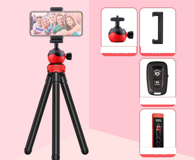 Octopus Tripod Douyin Kuaishou Live Mobile Phone Stand SLR Camera Photography Floor Tripod