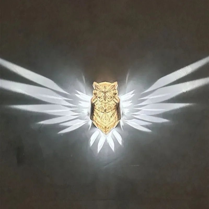 3D Wall Light Owl Eagle Lion LED Wall Lights Animal Sconces Home Decoration Wall Lamp Living Room Bedroom Stairs Lighting - Jaazi Intl