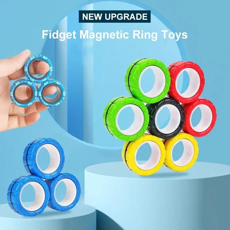 3Pcs Magnetic Rings Anti-Stress - Jaazi Intl