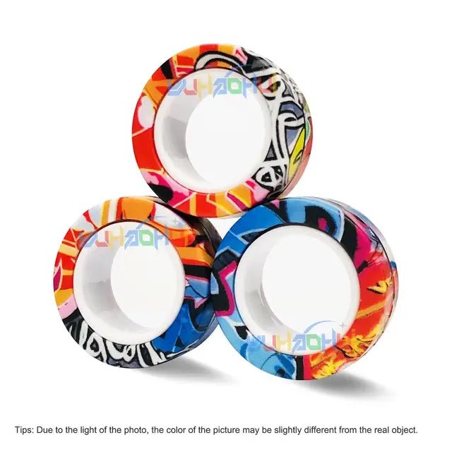 3Pcs Magnetic Rings Anti-Stress - Jaazi Intl