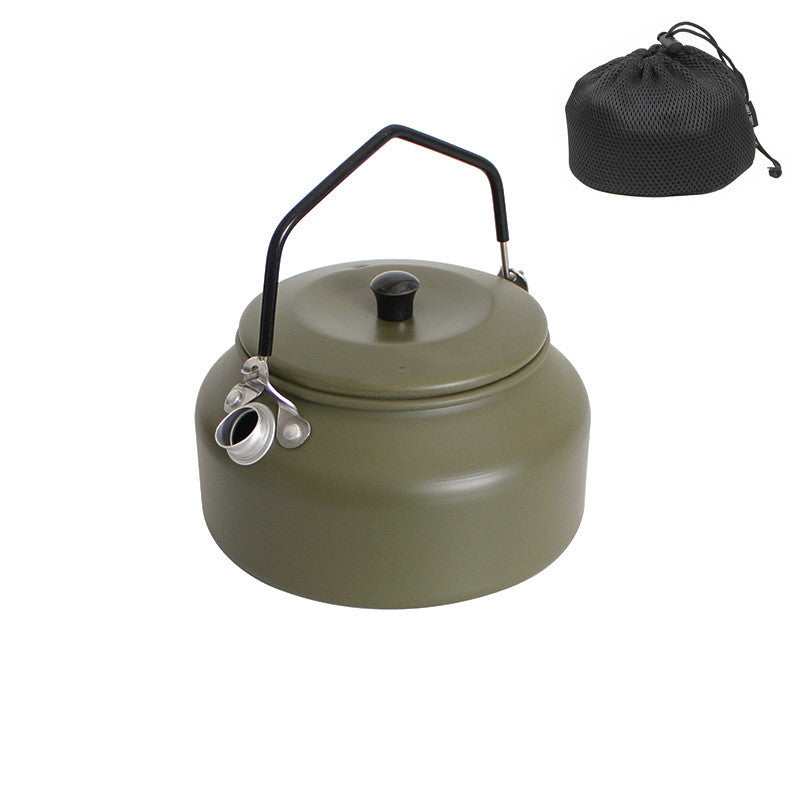 Outdoor Camping Kettle Portable Aluminum Alloy