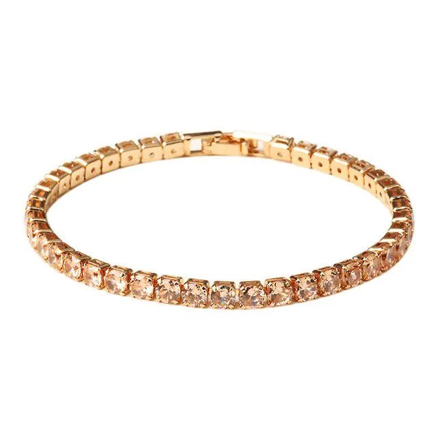 4.0mm Zircon Crystal Bracelet - Jaazi Intl