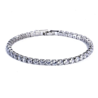 4.0mm Zircon Crystal Bracelet - Jaazi Intl