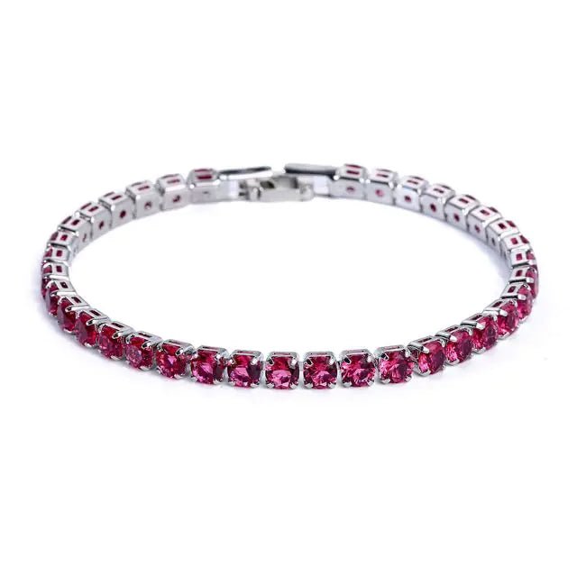 4.0mm Zircon Crystal Bracelet - Jaazi Intl