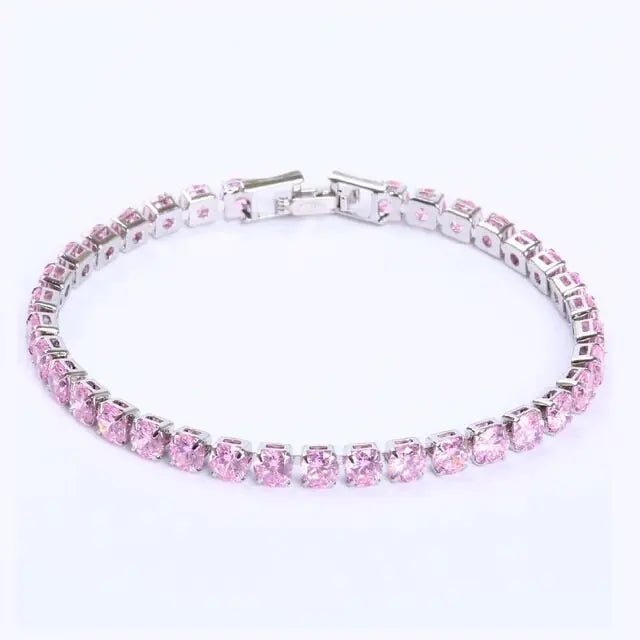 4.0mm Zircon Crystal Bracelet - Jaazi Intl