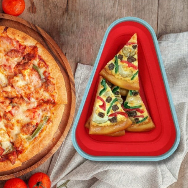 Silicone Folding Pizza Crisper Can Be The Same And Practical