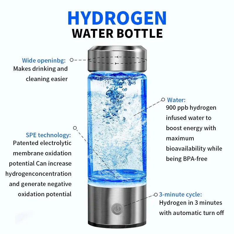 420ml Electric Hydrogen Rich Cup - Jaazi Intl