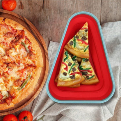 Silicone Folding Pizza Crisper Can Be The Same And Practical