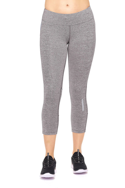 Women's Mid-Rise Zip Pocket Capri Leggings