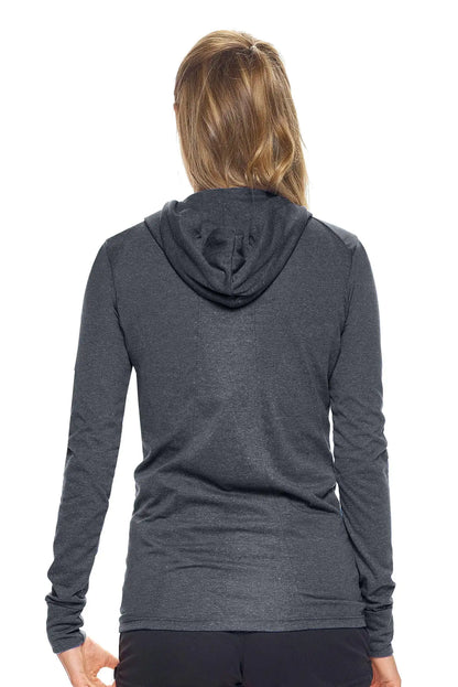 Women's Performance Heather Hoodie Shirt