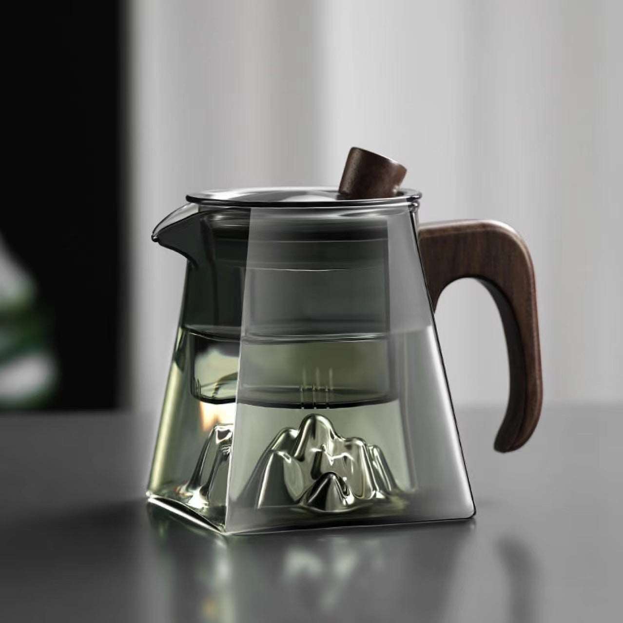 Household Borosilicate High Temperature Resistant Glass Teapot