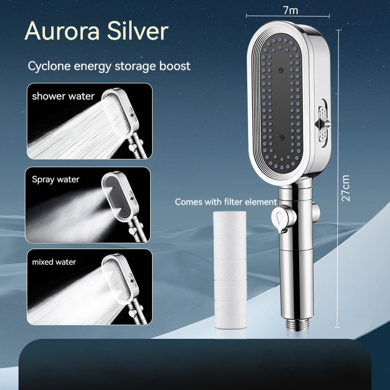 Supercharged Shower Head Nozzle Household