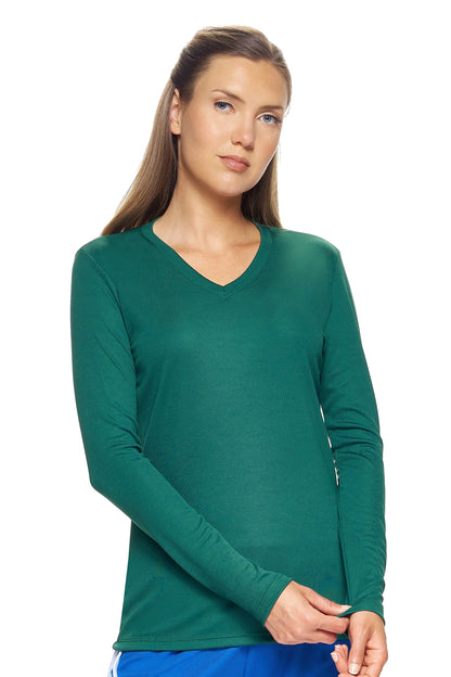 Women's DriMax™ V-Neck Long Sleeve Tech Tee