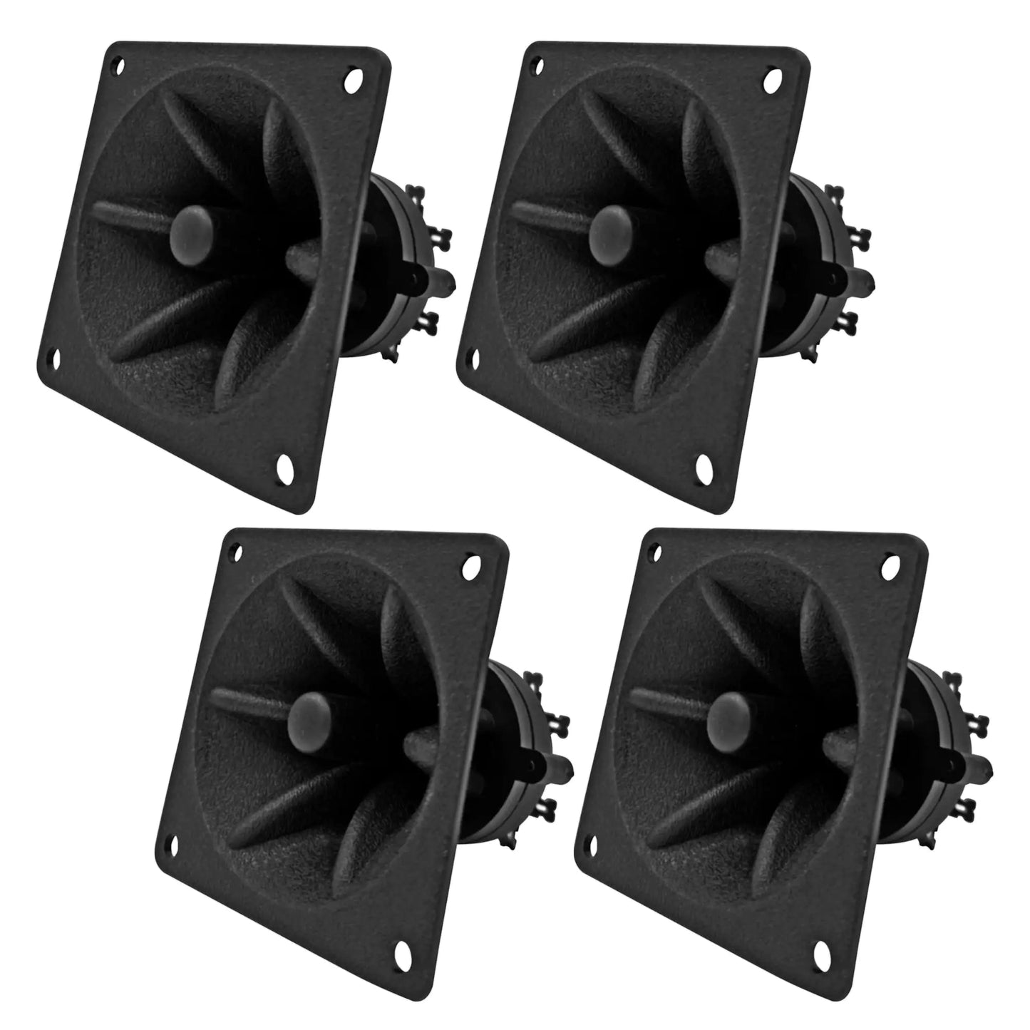 5Core Tweeter 3.25" x 3.25" 40W Component Square Driver Replacement Piezo Super Horn - Jaazi Intl