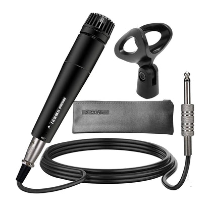 5Core XLR Microphone Dynamic Mic Karaoke Singing Studio Microfono Handheld Mics - Jaazi Intl