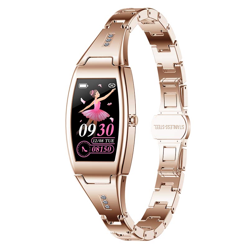 MK26 montre intelligente femmes filles moniteur de fréquence cardiaque dame Smartwatch 