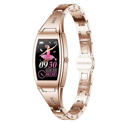 MK26 montre intelligente femmes filles moniteur de fréquence cardiaque dame Smartwatch 