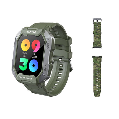 IP68 montre intelligente C20 Pro Sports de plein air Style BT appel téléphonique cadran réponse aux appels 380 mAh longue durée de vie de la batterie