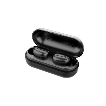 Casque binaural Bluetooth L13, avec compartiment de chargement, Version 5.0, Invisible, Mini stéréo professionnel, véritable casque sans fil