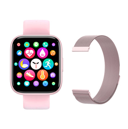 T99 Bracelet intelligent fréquence cardiaque pression artérielle oxygène sanguin Bluetooth téléphone montre musique Bracelet montre intelligente 