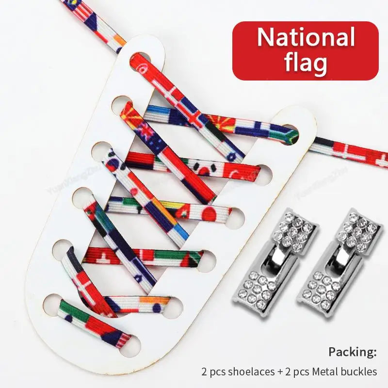 LACED LINK "CROSS LOCK" National flag