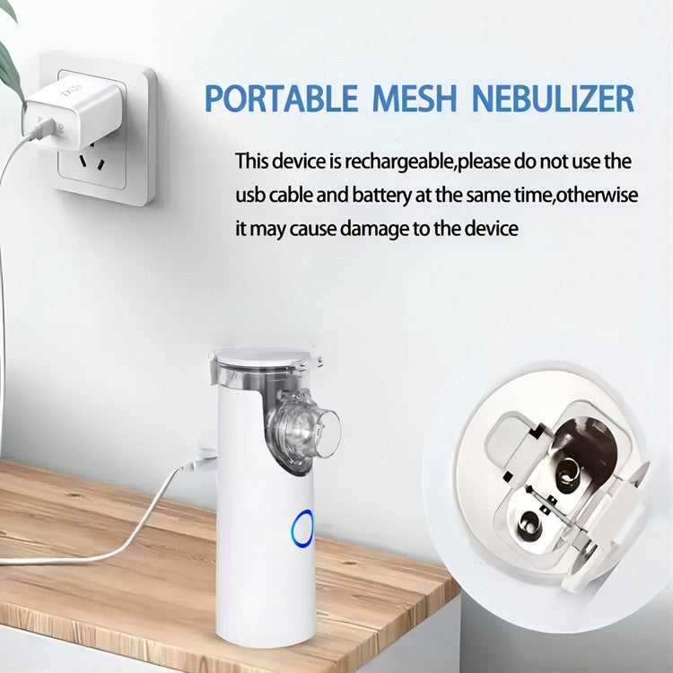 Handheld inhaler household for homecare nebulizador mesh nebulizer portable