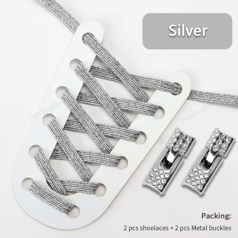 LACED LINK "CROSS LOCK" Silver