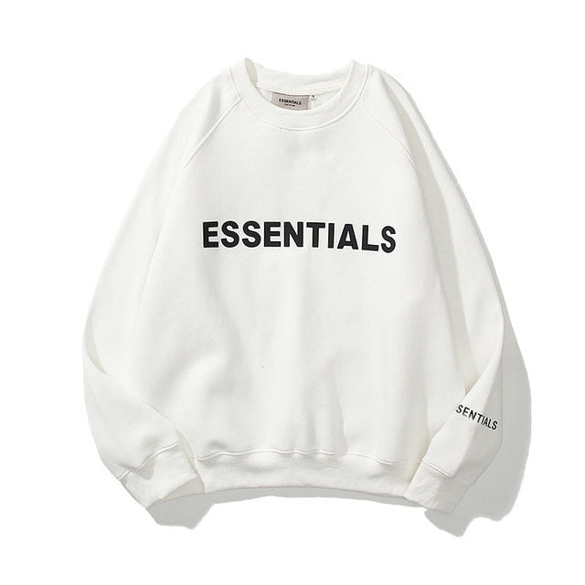 Essentials Sweatshirt Reflective Letter Printed - Jaazi International