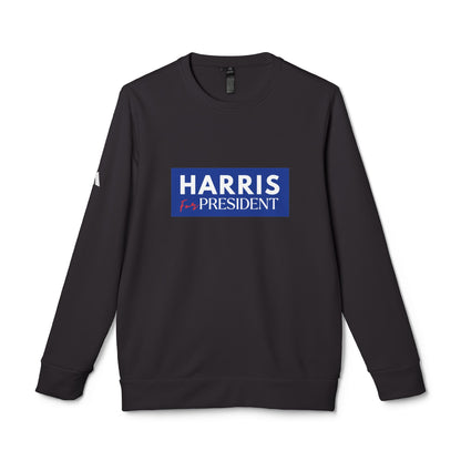 Harris for President Unisex Fleece Crewneck Sweatshirt