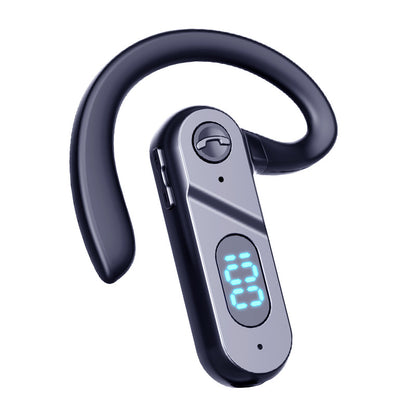 V28 Ear-Mounted Bluetooth Headset Business Digital Display 5.2 Sports Running Outdoor Car