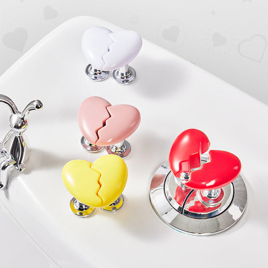 Heart-shaped Toilet Pressing Utensil Creative