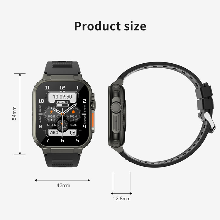 En gros smartwatch A70 1.96 pouces pleine touche bt appel sport montre A70 meilleurs bracelets de montre intelligente de conception