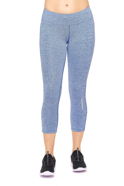 Women's Mid-Rise Zip Pocket Capri Leggings