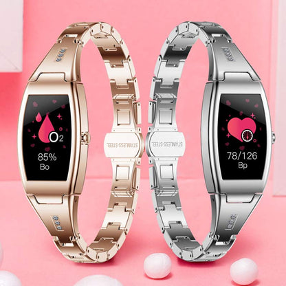 MK26 montre intelligente femmes filles moniteur de fréquence cardiaque dame Smartwatch 