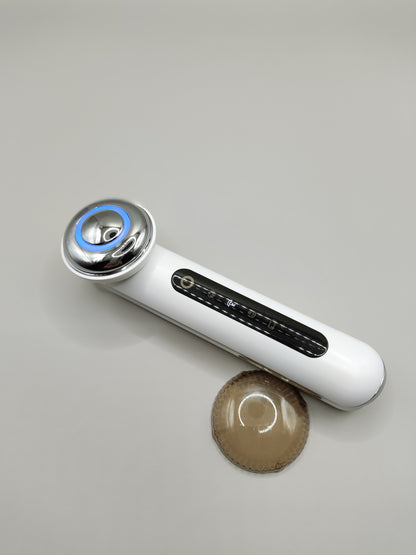 RF beauty instrument, new household introducer, RF RF color light rejuvenation, EMS lifting, massage and firming skin care instr