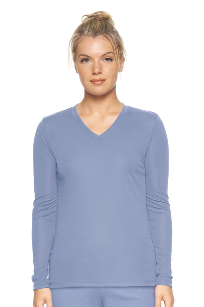 Women's DriMax™ V-Neck Long Sleeve Tech Tee