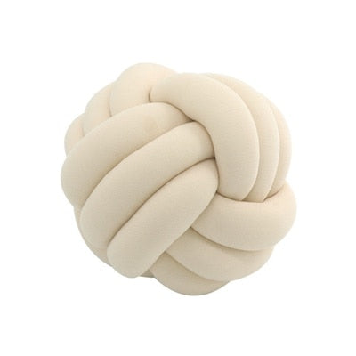 Knotted Ball Throw Pillow