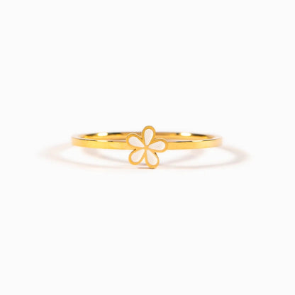 925 Sterling Silver Enamel Flower Ring - Jaazi Intl