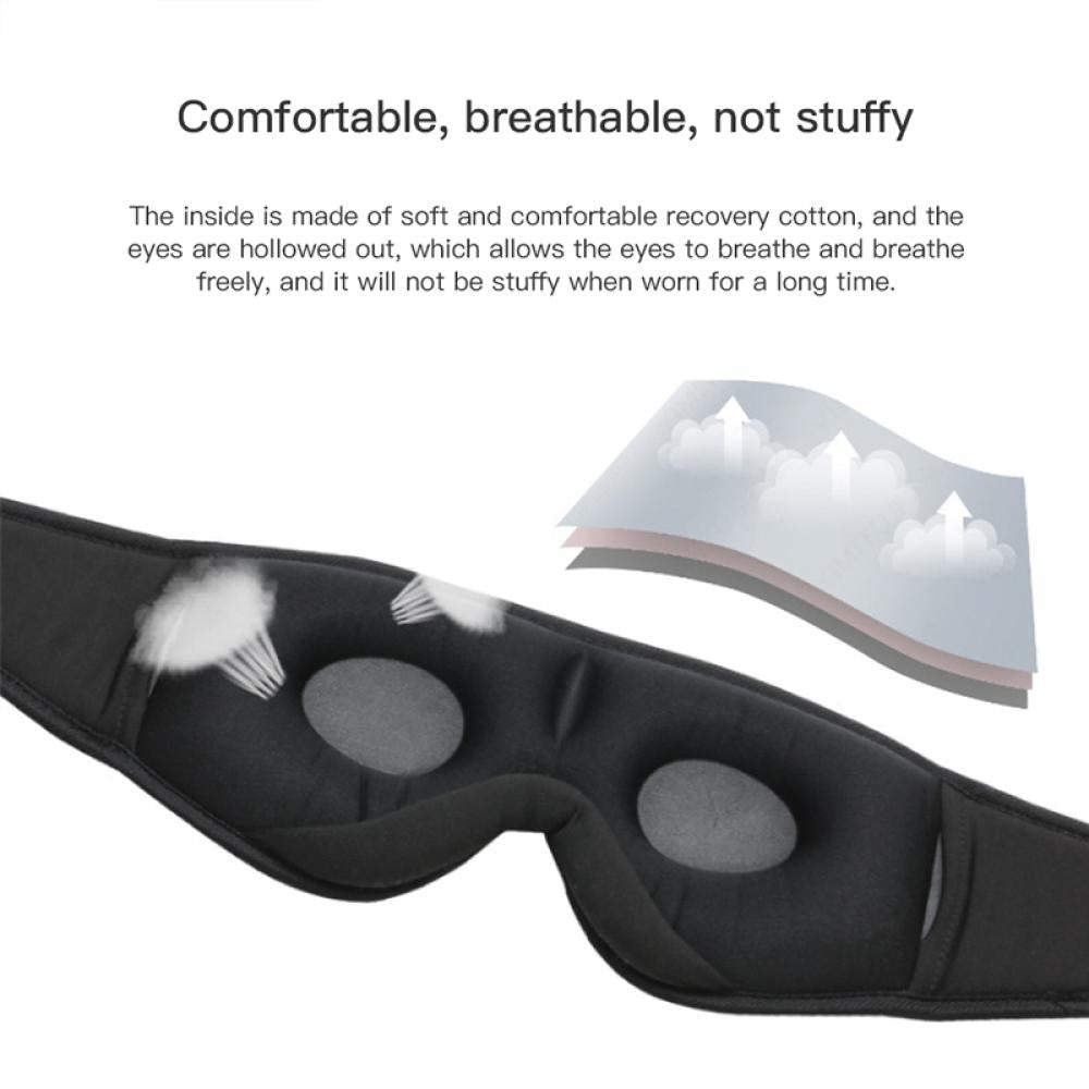 Sleep bluetooth eye mask 3d sleep music eye mask smart eye protection shading nap sleeping eye mask