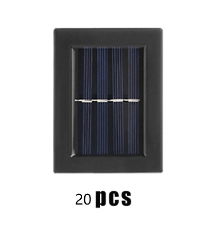 Solar Outdoor Garden Fence Decorative Wall Light