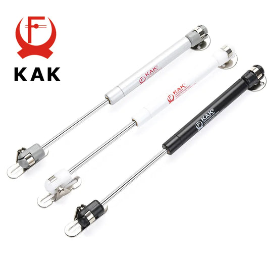 KAK 100N 10kg Cabinet Hinges Furniture Gas Spring Kitchen Cupboard Door Lift Support Lid Stays Soft Close Open Cabient Hardware