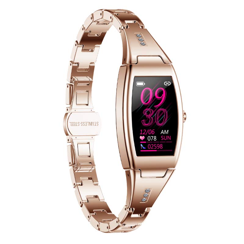 MK26 montre intelligente femmes filles moniteur de fréquence cardiaque dame Smartwatch 