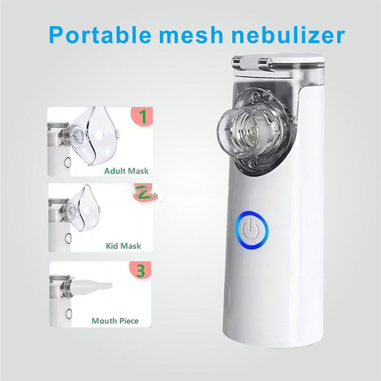 Handheld inhaler household for homecare nebulizador mesh nebulizer portable