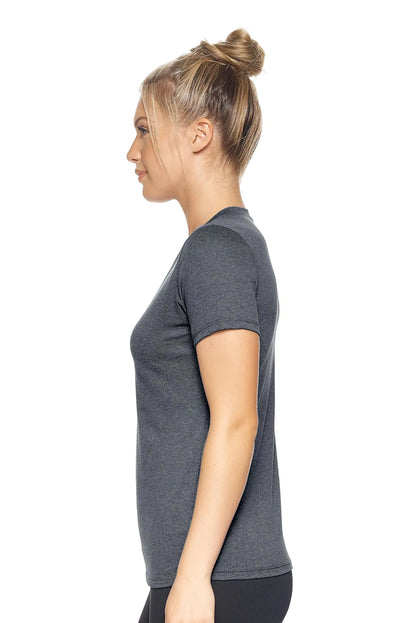 Women's Performance Heather V-Neck Tee