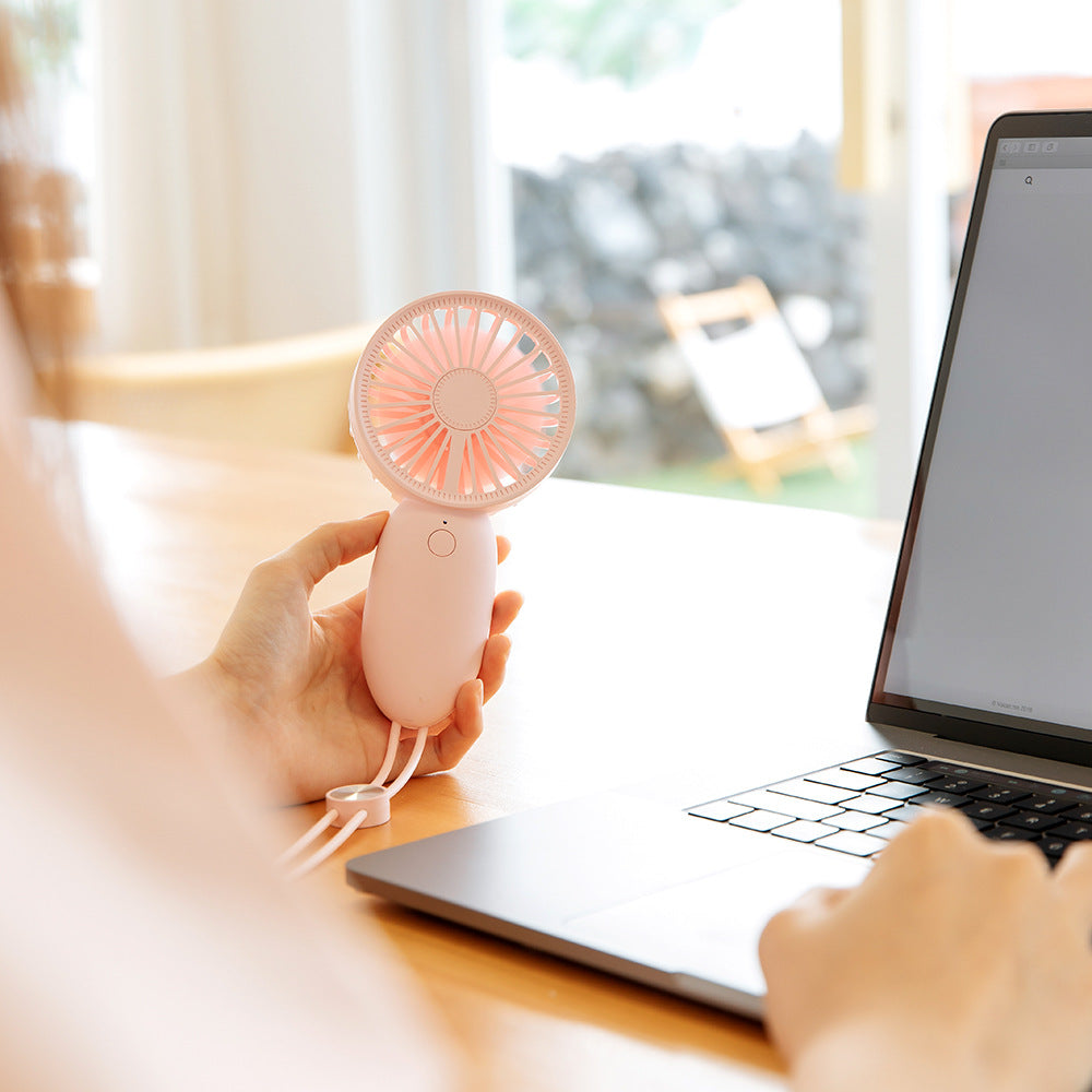 Mini ventilateur de charge USB, cadeau créatif, petit ventilateur Portable d'extérieur 