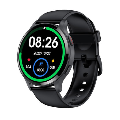 Montre connectée pour hommes et femmes, étanche, appel bluetooth, fréquence cardiaque, détection d'oxygène dans le sang toute la journée, 15 types de sports push