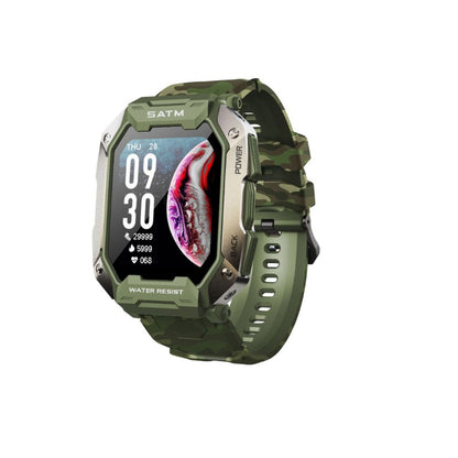 IP68 montre intelligente C20 Pro Sports de plein air Style BT appel téléphonique cadran réponse aux appels 380 mAh longue durée de vie de la batterie