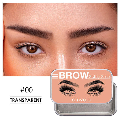 O.TW O.O savon à sourcils cire avec tondeuse moelleux plumes sourcils pommade Gel pour sourcil style maquillage savon sourcils sculpter ascenseur