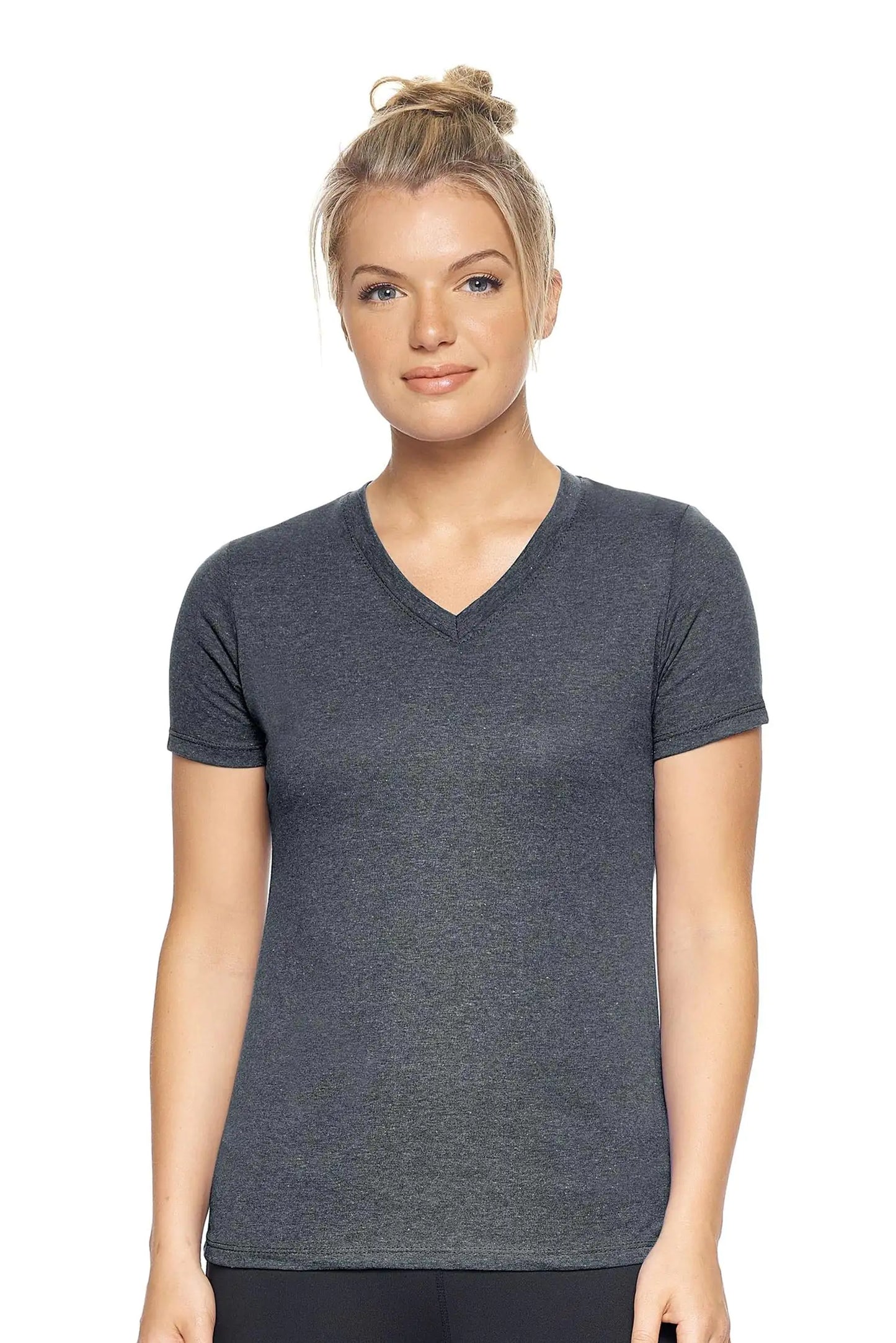 Women's Performance Heather V-Neck Tee